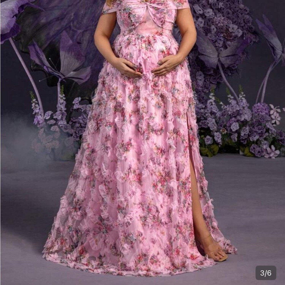 Floral Maternity Dress